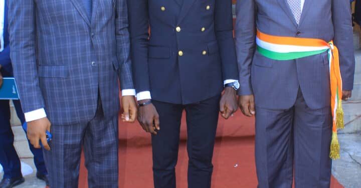 En images la cérémonie de prestation de serment des volontaires d’Attécoubé et présentation des volontaires d’Élibou et de la MÉ