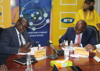 Cérémonie de signature entre Quipux Afrique et MTN Cote d’Ivoire