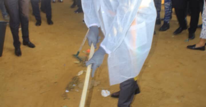 En images la cérémonie de prestation de serment des volontaires d’Attécoubé et présentation des volontaires d’Élibou et de la MÉ