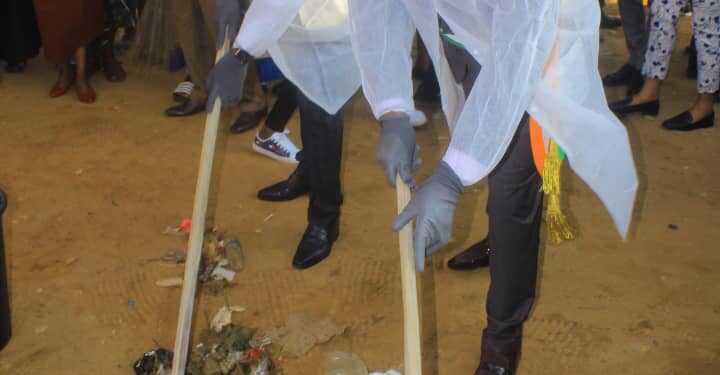 En images la cérémonie de prestation de serment des volontaires d’Attécoubé et présentation des volontaires d’Élibou et de la MÉ