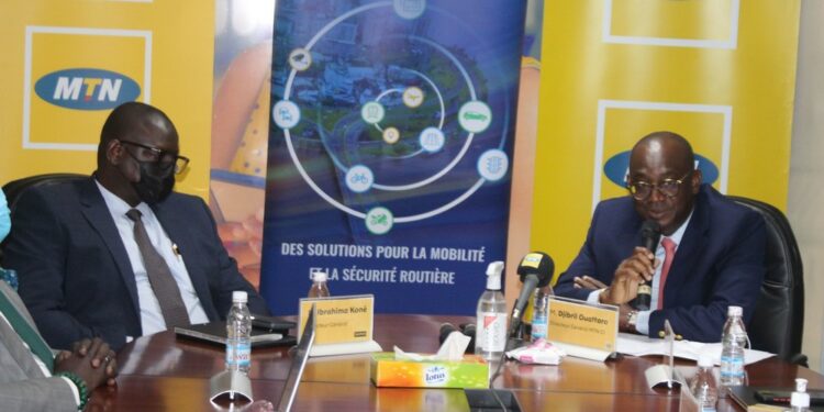 Cérémonie de signature entre Quipux Afrique et MTN Cote d’Ivoire