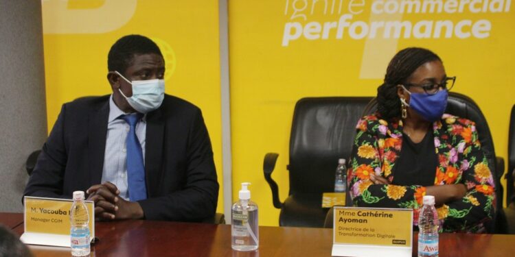 Cérémonie de signature entre Quipux Afrique et MTN Cote d’Ivoire
