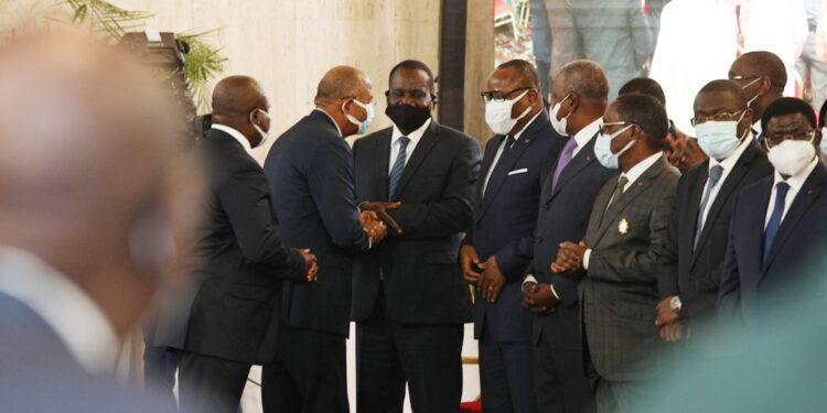 Prix d’excellence 2021, le président Ouattara honore 84 Ivoiriens au palais présidentiel le vendredi 05 novembre. (Album photos)