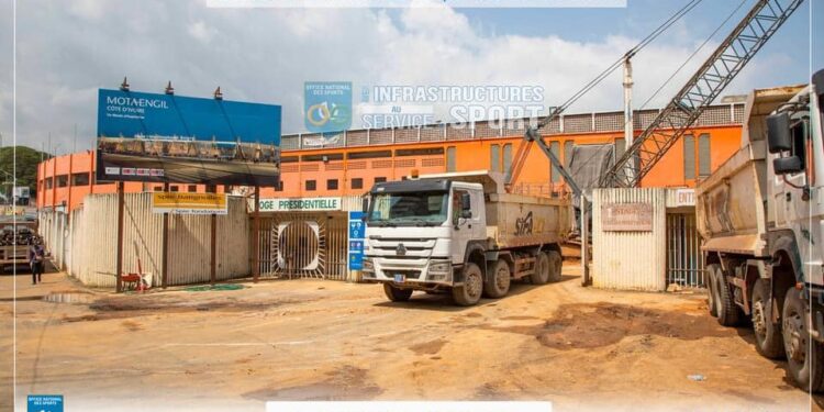 Côte d’Ivoire/Travaux de réhabilitation du Stade FHB: réduction des voies à partir du 8 novembre