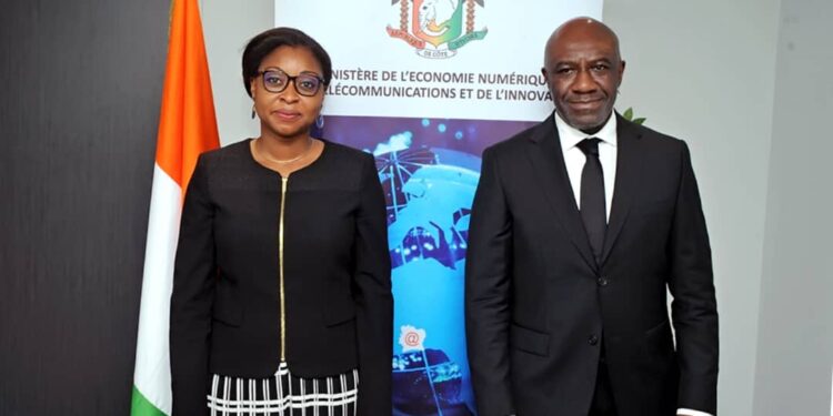 Projet e-Agriculture: Roger Adom partage l’expérience ivoirienne avec la ministre béninoise Aurélie Adam