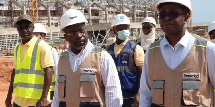 Chantiers de la CAN 2023 : En visite à San Pedro, le DG du BNETD demande aux entreprises d’accélérer la cadence des opérations