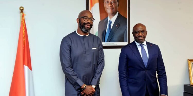Roger Adom réaffirme la volonté de la Côte d’Ivoire à construire un « partenariat fort » avec MTN