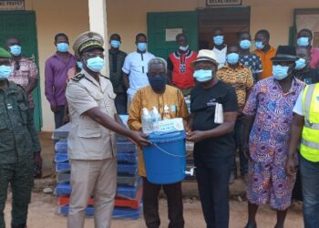 Bédiala reçoit du matériel de lutte contre la propagation du Covid-19