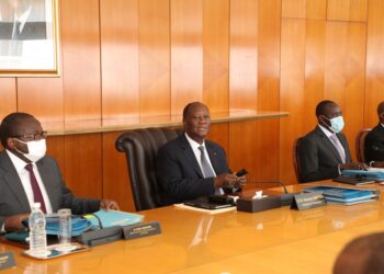 Les images du conseil des ministres du mercredi 15 décembre 2021 au palais présidentiel au Plateau-Abidjan.