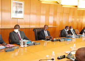 Les images du conseil des ministres du mercredi 15 décembre 2021 au palais présidentiel au Plateau-Abidjan.