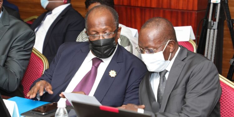 Les images du lancement du 5e dialogue entre les partis politiques et le gouvernement en présence du Premier ministre Patrick Achi à la Primature au Plateau.