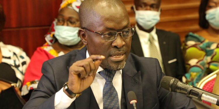 Les images du lancement du 5e dialogue entre les partis politiques et le gouvernement en présence du Premier ministre Patrick Achi à la Primature au Plateau.