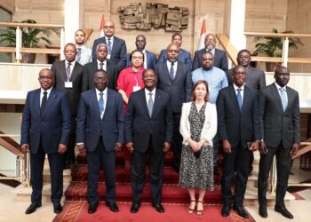 9e Assemblée Générale de l&rsquo;AISCCUF: les membres reçus par Ouattara