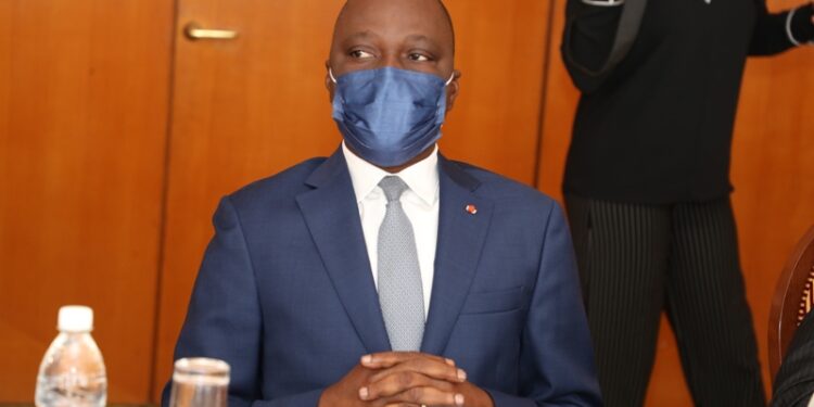 Les images du conseil des ministres du mercredi 05 janvier 2022 au palais présidentiel à Abidjan Plateau.