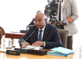Les images du conseil des ministres du mercredi 05 janvier 2022 au palais présidentiel à Abidjan Plateau.