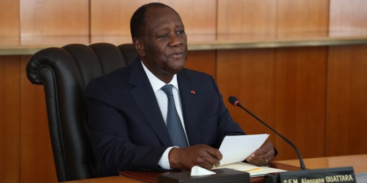 Les images du conseil des ministres du mercredi 05 janvier 2022 au palais présidentiel à Abidjan Plateau.
