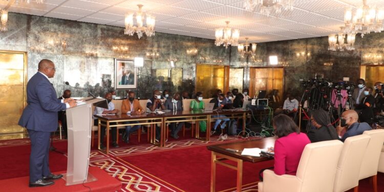 L’album photos du conseil des ministres du mercredi 19 janvier 2022 au Palais présidentiel à Abidjan Plateau