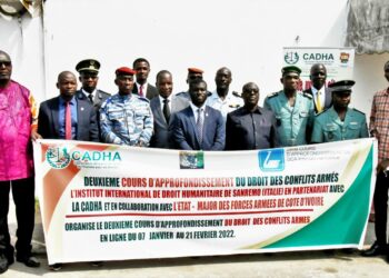 Abidjan: Lancement du deuxième cours en ligne du renforcement du droit des conflits armés