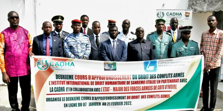 Abidjan: Lancement du deuxième cours en ligne du renforcement du droit des conflits armés