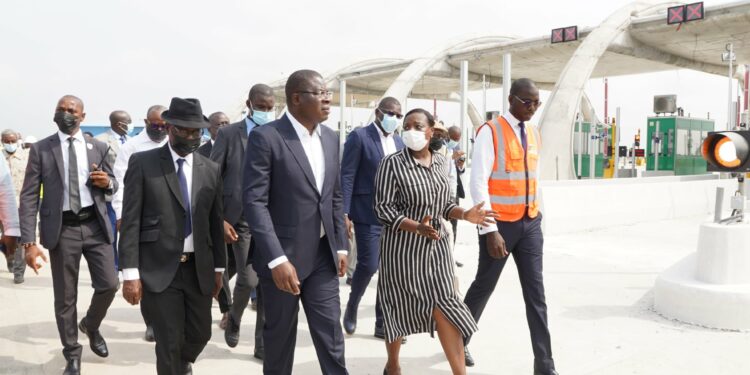 Les travaux du pont métallique entre Grand-Bassam et Mondoukou seront achevés à la fin de février
