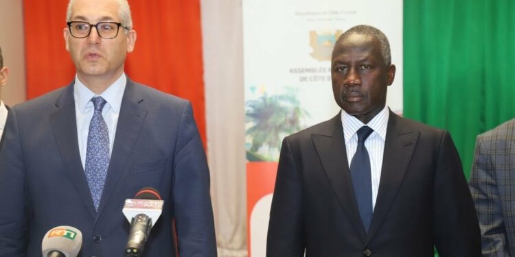 Côte d’Ivoire/Assemblée Nle: l’Ambassadeur d’Egypte félicite Bictogo le bon travail entrepris ces 2 derniers mois