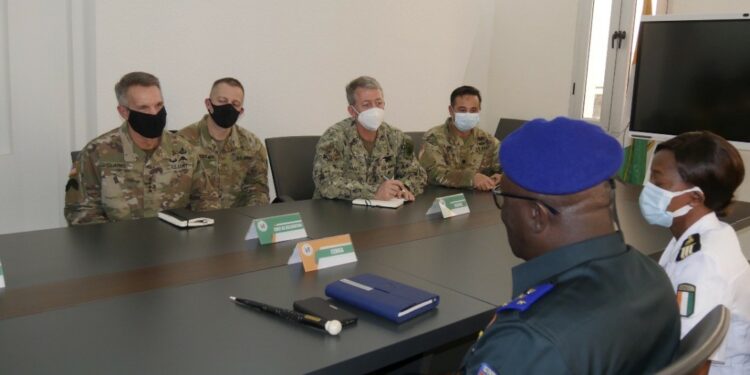 Flintlock 2022 : Visite du Commandant des opérations spéciales des USA en Côte d’Ivoire