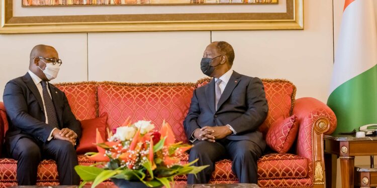 Augmentation du capital de la BOAD : le président Ouattara échange avec Serge Ekue