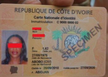 Côte d’Ivoire : la validité des CNI produites en 2009 expire ce 31 mars 2022 (gouvernement)