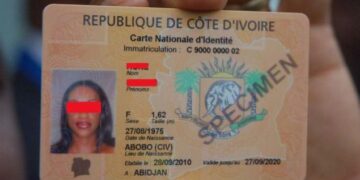 Côte d’Ivoire : la validité des CNI produites en 2009 expire ce 31 mars 2022 (gouvernement)