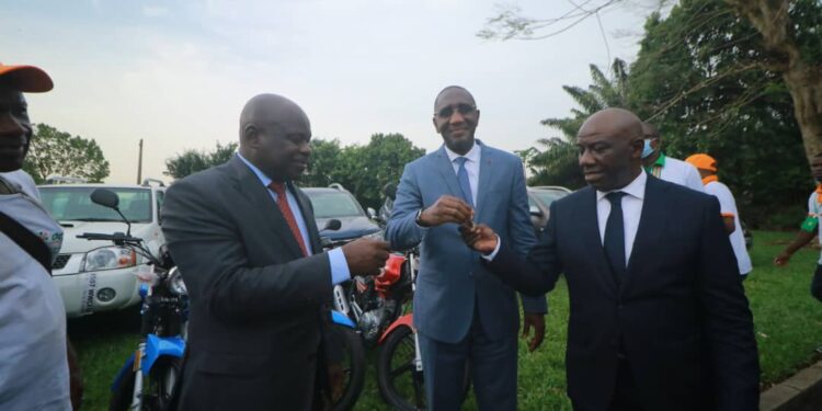 Abobo: Roger Adom équipe les OCPV de matériels roulants