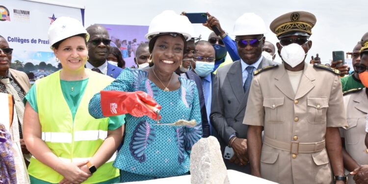 San Pedro : MCA Côte d’Ivoire a lancé les travaux de construction de 4 collèges de proximité
