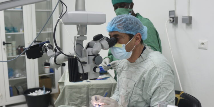 Interview/Khaled Abu-Qare (Représentant de la PICA) : « Nous voulons transférer l’expertise de la greffe de cornée aux spécialistes ivoiriens»