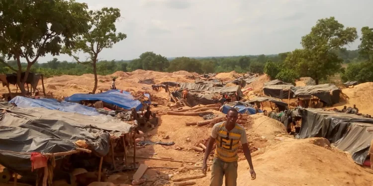 Lutte contre l’orpaillage à Bouaflé : L’OIPR met six « clandos » mis aux arrêts 