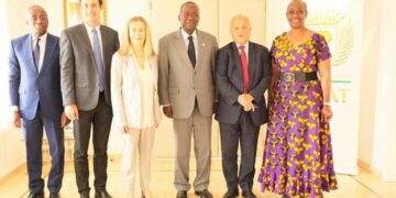 Côte d&rsquo;Ivoire: le président du sénat reçoit la présidente du groupe d&rsquo;amitié France-Afrique de l&rsquo;ouest