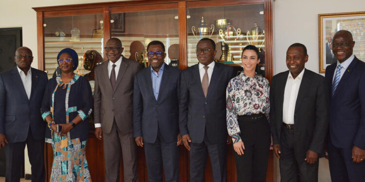 Can Côte d’ivoire 2023 : Une mission de la CAF chez le ministre Paulin Danho