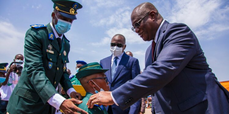 Armée ivoirienne: 116 élèves sous-officiers de la 31e promotion de l’Ensoa reçoivent leurs épaulettes