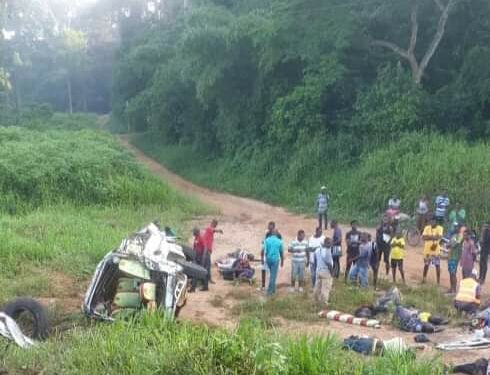 Côte d’Ivoire : 2 morts dans un accident sur l’autoroute du Nord