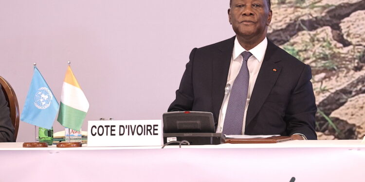 Les images du Sommet des Chefs d’Etat et de Gouvernement sur la sécheresse et la restauration des terres dans le cadre de la COP15, lundi 09 mai à Abidjan