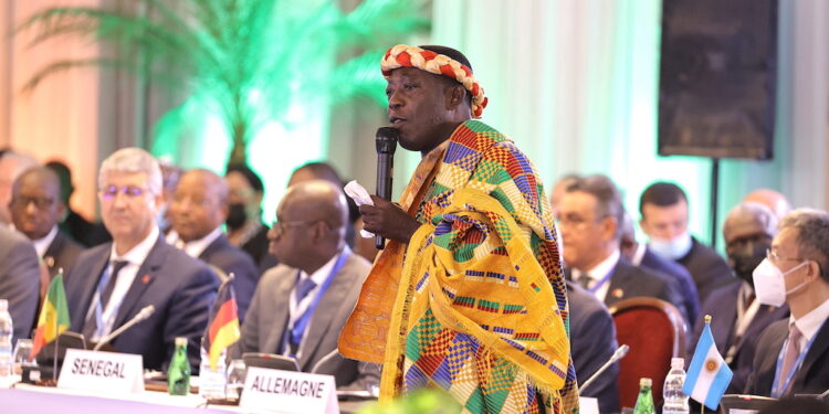 Les images du Sommet des Chefs d’Etat et de Gouvernement sur la sécheresse et la restauration des terres dans le cadre de la COP15, lundi 09 mai à Abidjan