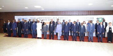 Les images du Sommet des Chefs d&rsquo;Etat et de Gouvernement sur la sécheresse et la restauration des terres dans le cadre de la COP15, lundi 09 mai à Abidjan