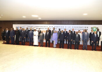 Les images du Sommet des Chefs d&rsquo;Etat et de Gouvernement sur la sécheresse et la restauration des terres dans le cadre de la COP15, lundi 09 mai à Abidjan