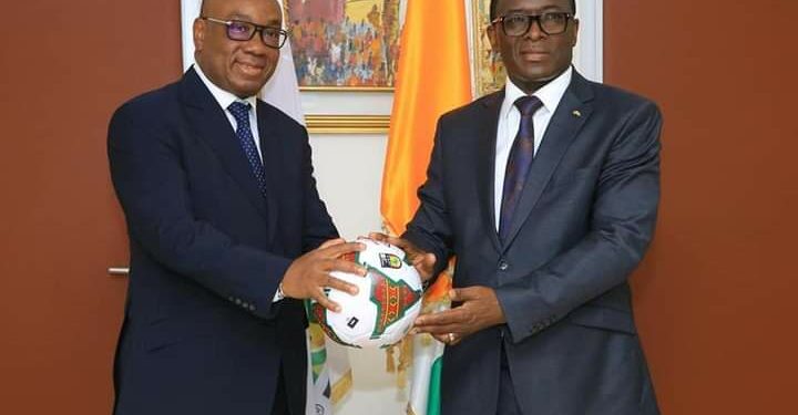 FIF: Idriss Diallo informe le ministre Danho qu’il est « à la tâche »