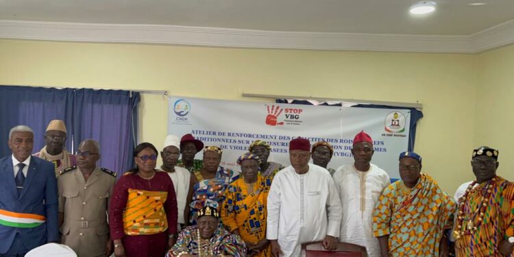 Violences basées sur le genre : Le CNDH renforce les capacités des Rois et Chefs traditionnels
