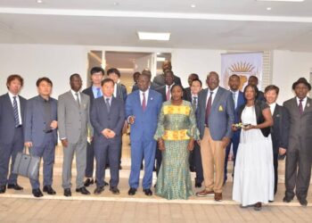 Côte d’Ivoire : Des hommes d’affaires Sud-coréens chez  le président du Senat