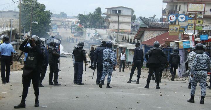 Tiébissou: Regain de tension entre policiers et conducteurs de moto-taxis dans la commune