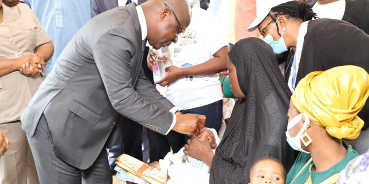 Vaccination contre la poliomyélite : la campagne lancée,1 994 049 enfants de 0 à 5  concernés par cette opération.