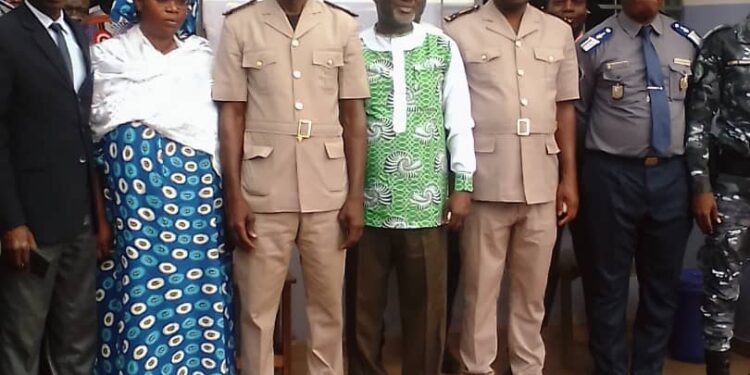 BEPC 2021-2022 Bouaflé les épreuves lancées par le SG2 de préfecture.