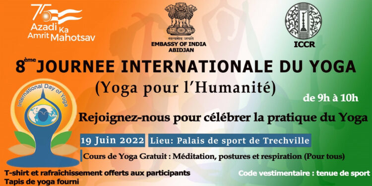 Célébration de la 8ème Journée Internationale du Yoga: Abidjan accueille l’évènement