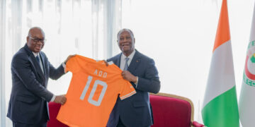 Elu président de la Fif le 25 avril dernier: Idriss Diallo reçu par Ouattara