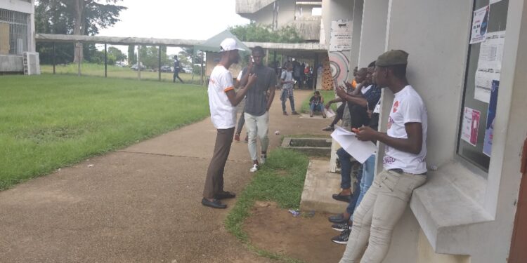 Université Félix Houphouët-Boigny : La Cellule d’alerte précoce en campagne contre la violence